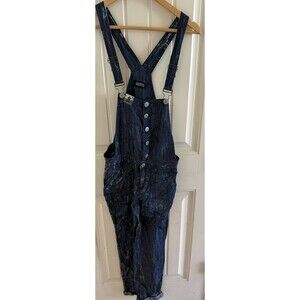 NWT Celebrity Pink Juniors Overall Jeans Size S